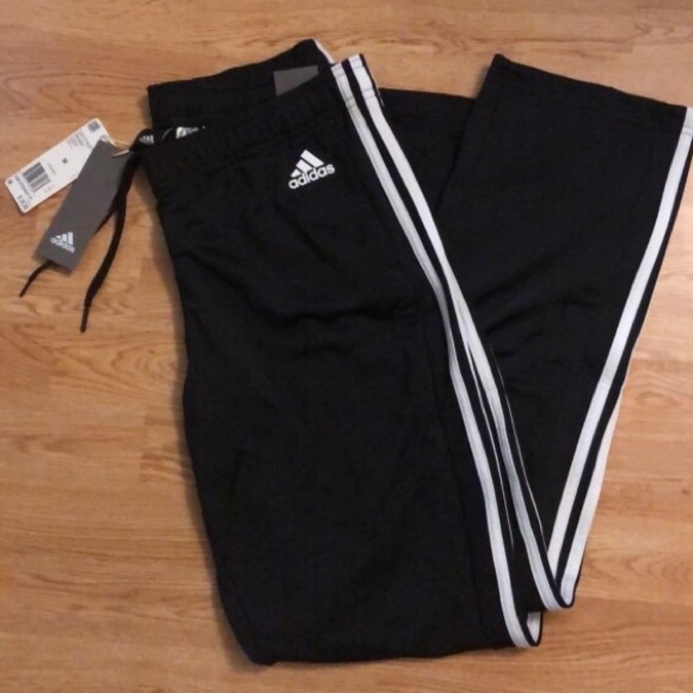 Adidas pants.